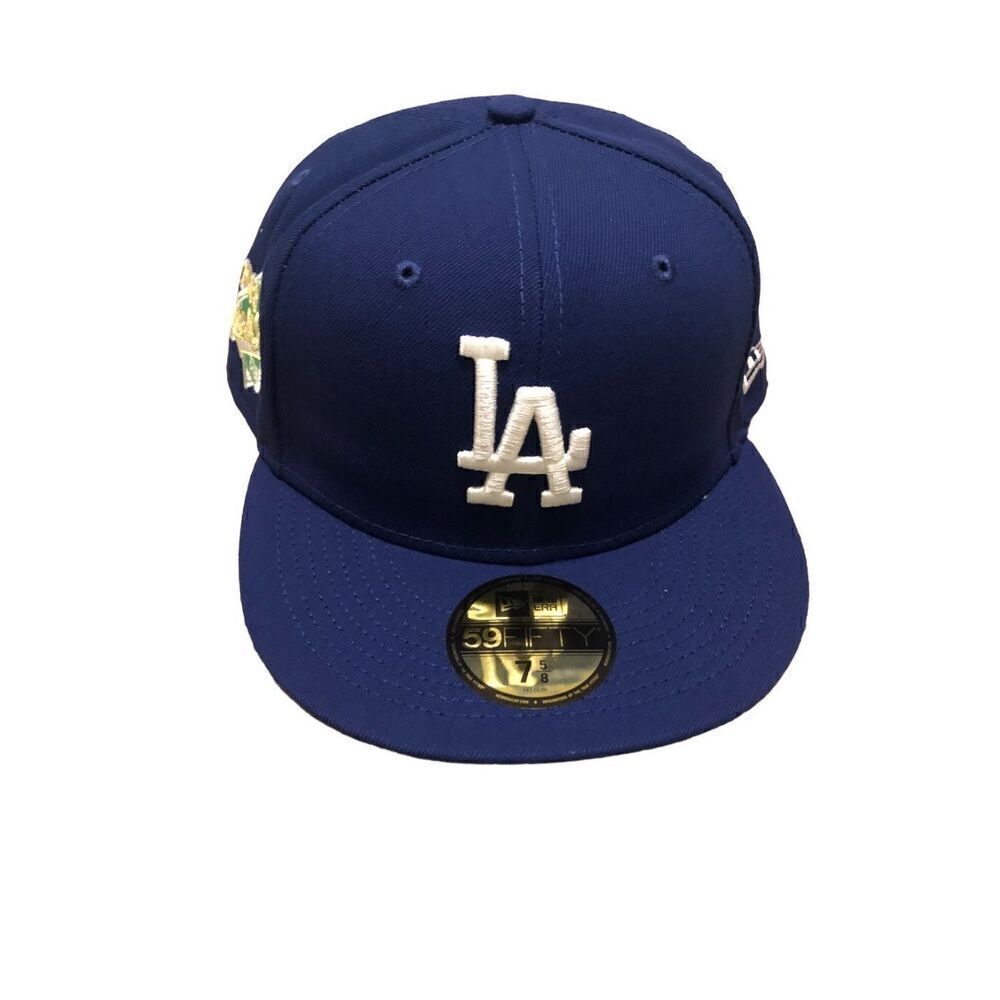 New Era Los Angeles Dodgers 59FIFTY Fitted Hat Cap Size 7 5/8